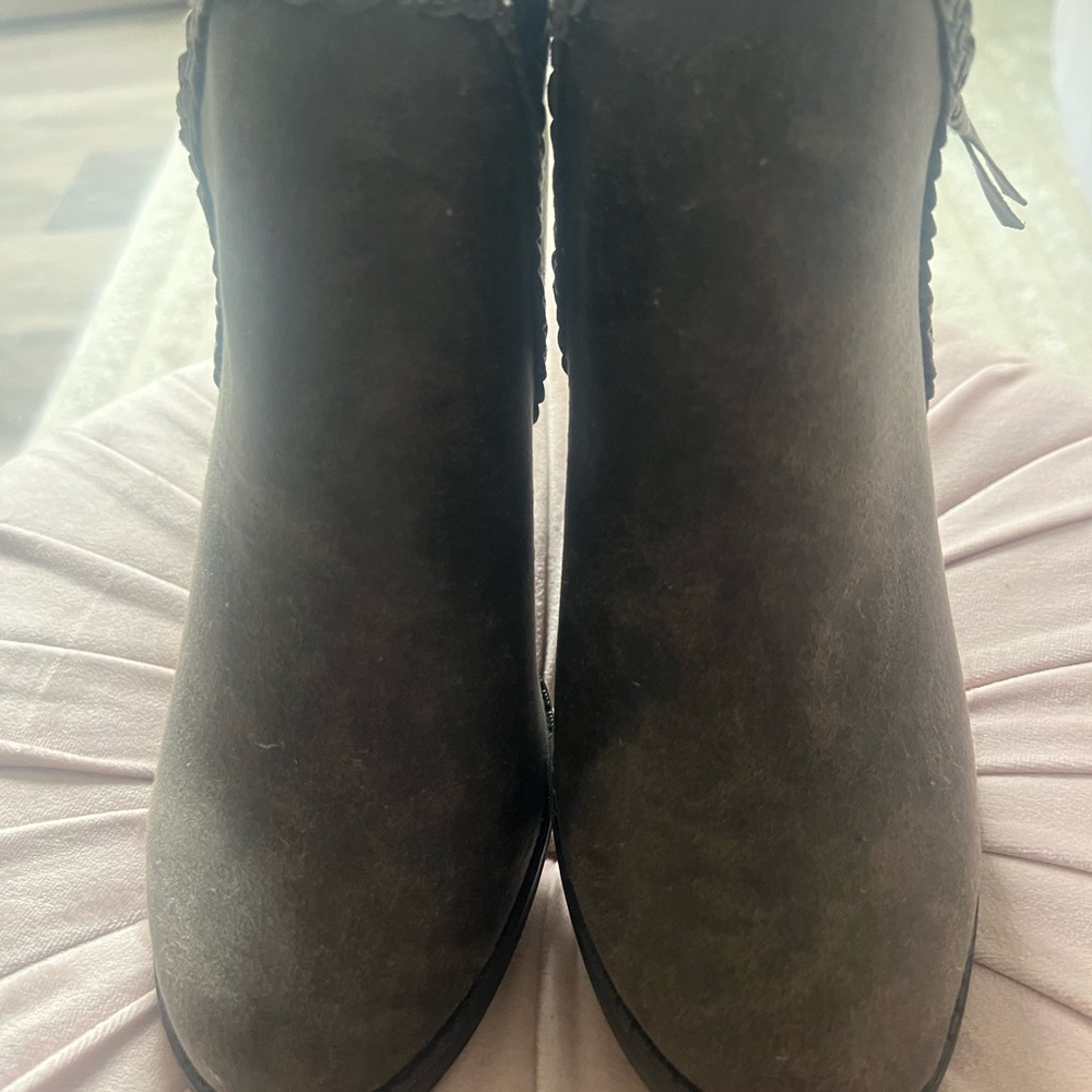 MIA Dark Brown Ankle Booties